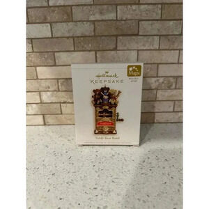 Hallmark Teddy Bear Band Ornament Motion Music Keepsake